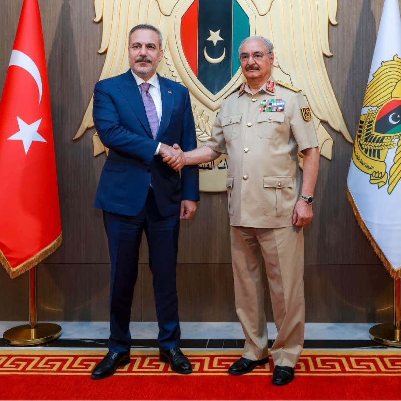 Bakan Fidan, Hafter ile görüştü