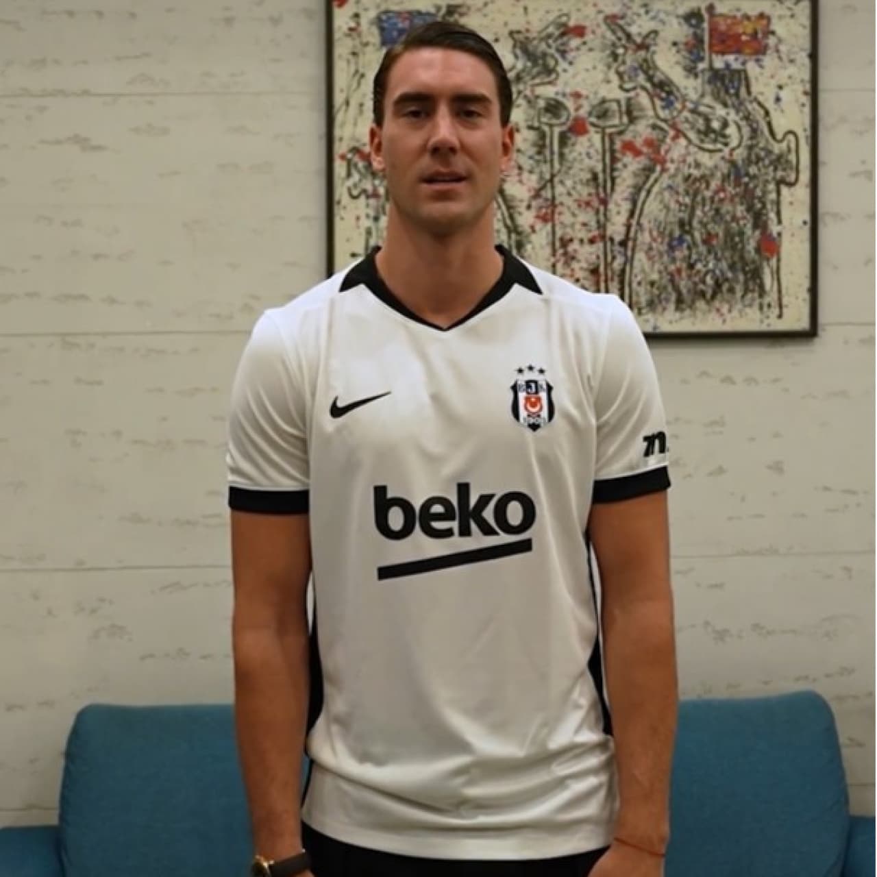 Vlahovic, Beşiktaş için İstanbul'da!
