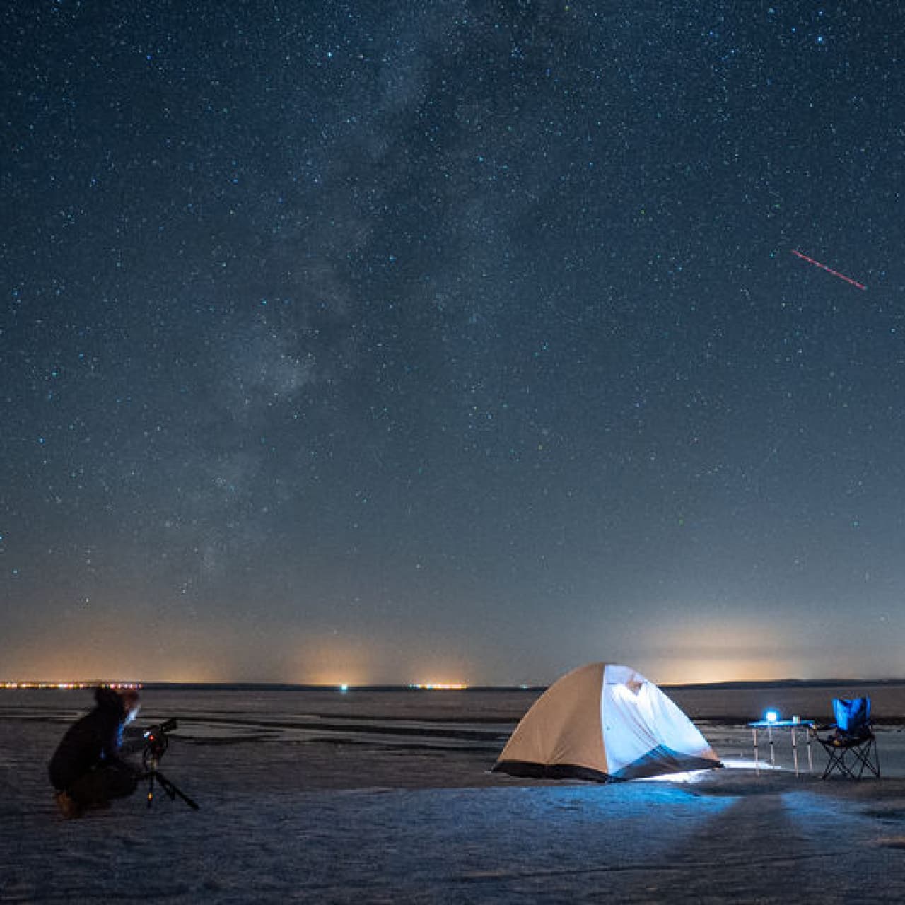 Perseid Meteor Yağmuru Gökyüzünde Şölen Oluşturdu
