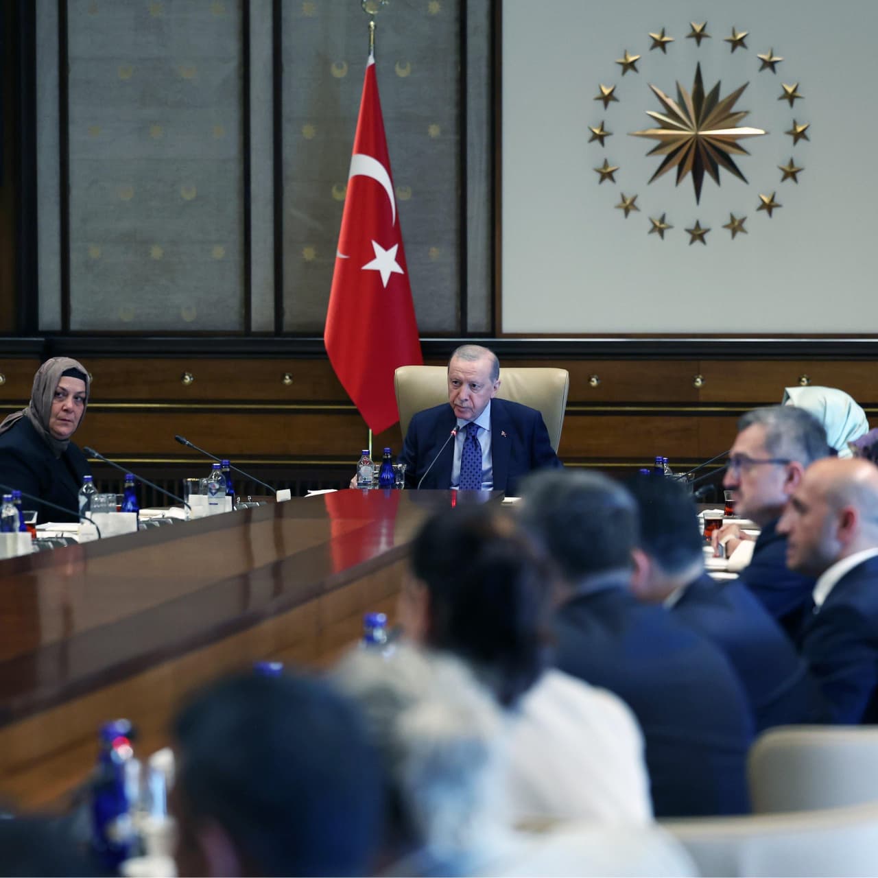 Şehit aileleriyle buluşma