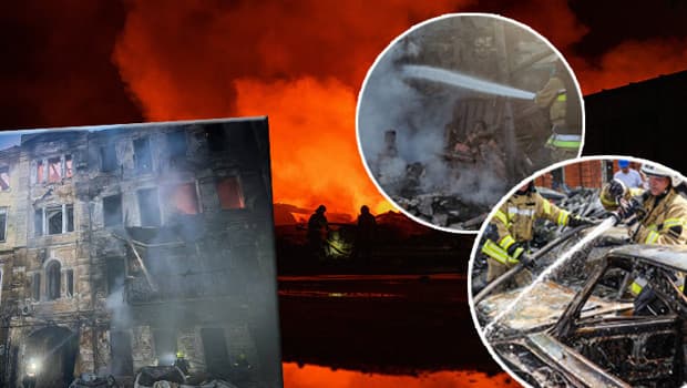 Rusya'dan Karadeniz'de 3 noktaya saldırı: Rusya Savunma Bakanı Belousov cepheye gitti