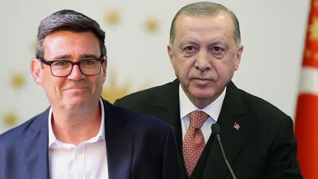 Son dakika... Cumhurbaşkanı Erdoğan, İngiltere Başbakanı Burnham ile görüştü