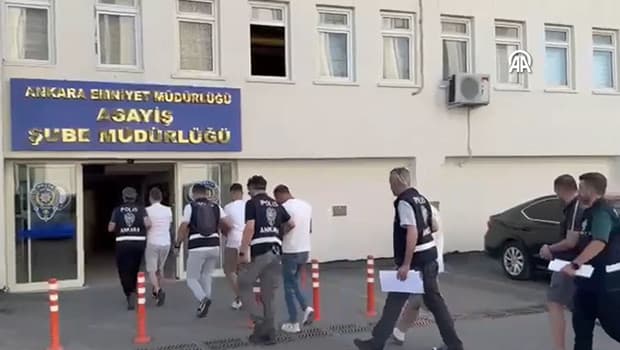 Ankara'da fuhuş operasyonu: 14 şüpheli yakalandı
