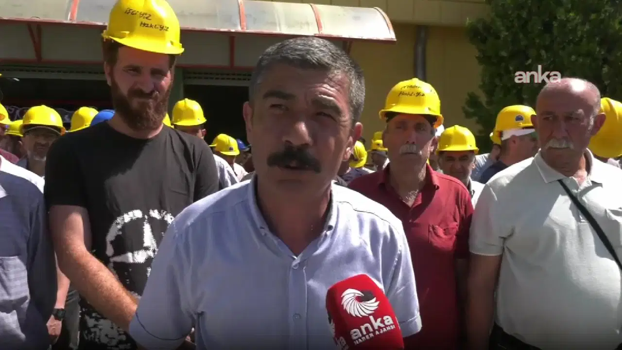 Bağımsız Maden-İş Sendikası Başkanı Çakır, Eylem Yasağına Tepki Gösterdi