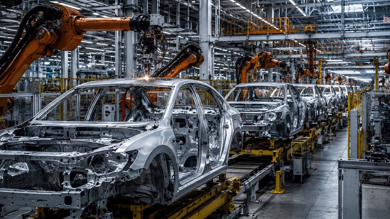 Almanya'da Otomotiv Çalışanları İşten Çıkarmalara Karşı Eylem Yaptı