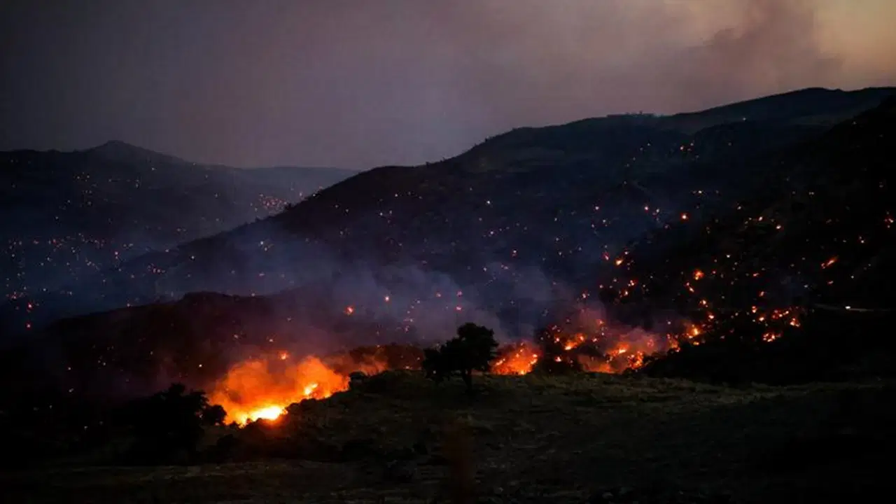 Yunanistan’da peş peşe orman yangınları