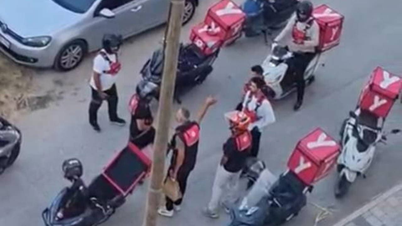 Bursa Nilüfer'de aynı adrese 15 sipariş verildi, kuryeler şaşkına döndü