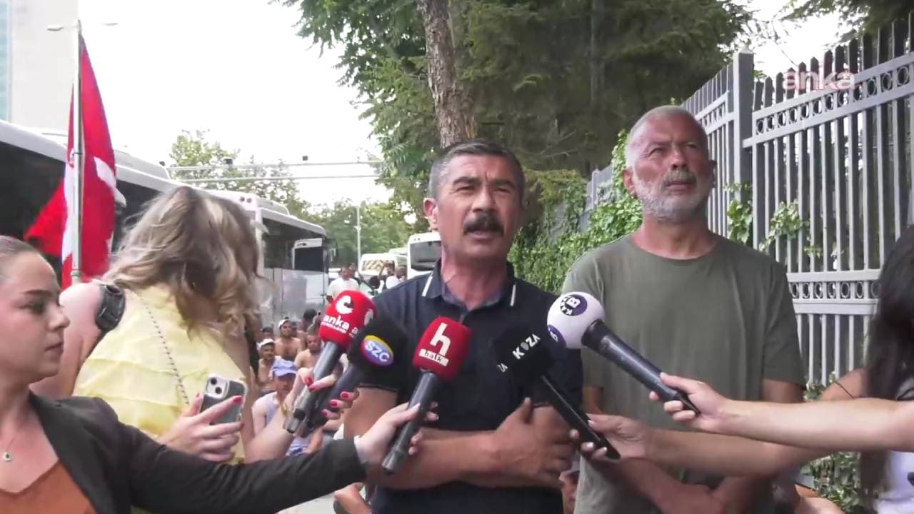 Doruk Madencilik işçileri Enerji Bakanlığı'nın önünde: Görüşme talep edildi